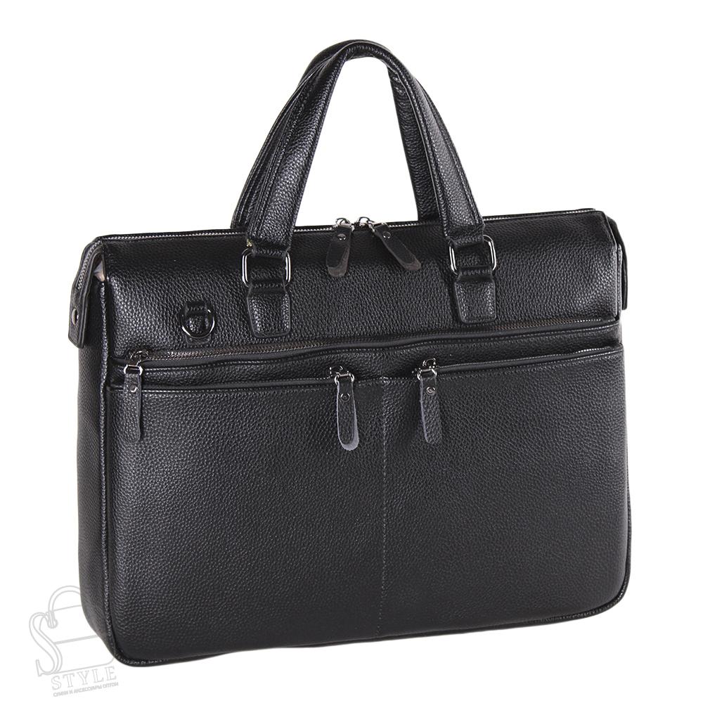 Портфель мужской 8257-8S black S-Style