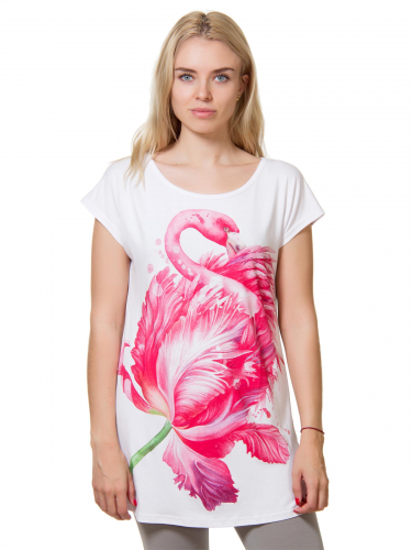 Сорочка Фламинго перо