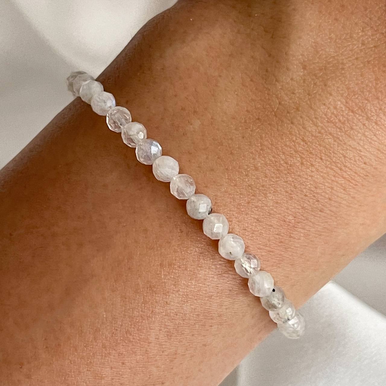 Радуга Самоцветов Браслет из Лунного камня