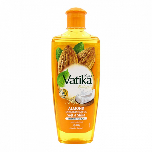DABUR VATIKA Hair Oil Almond Enriched Масло для волос Миндаль 200мл