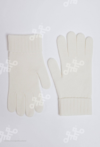 Перчатки кашемировые с подворотом        (арт. 06272), ООО МОНГОЛКА