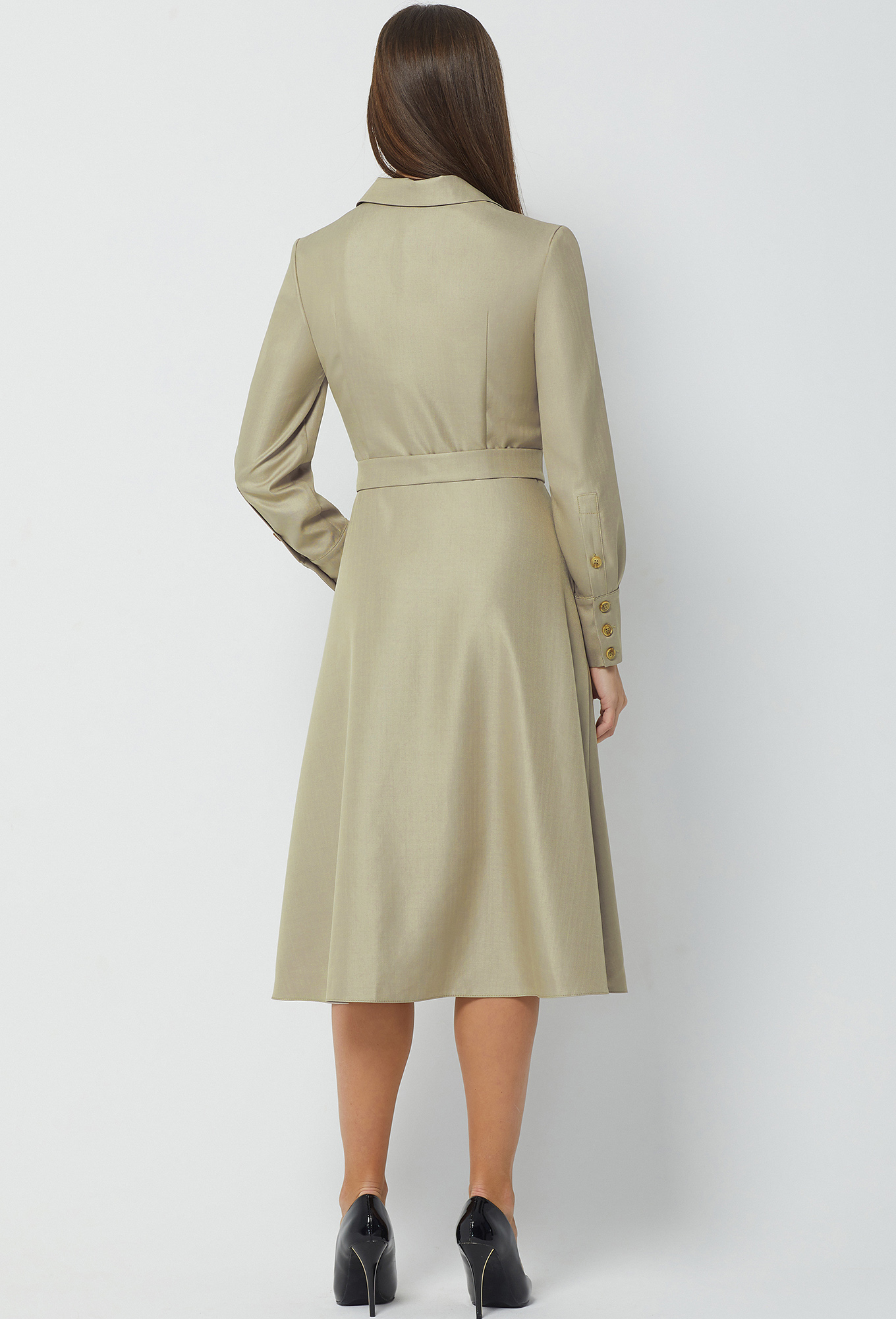 ст. цена2499руб.! Платье Bazalini 3885 песочный