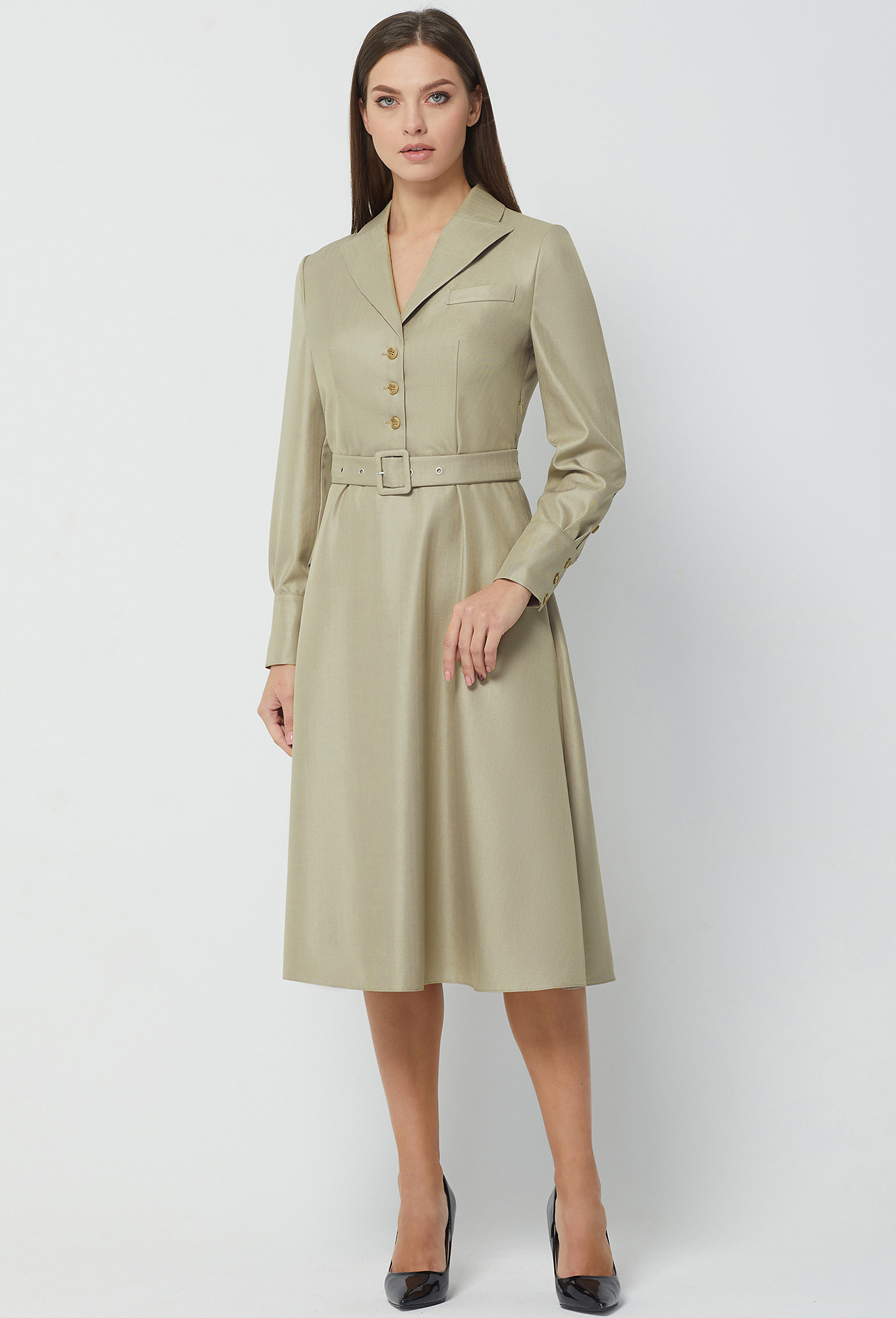 ст. цена2499руб.! Платье Bazalini 3885 песочный