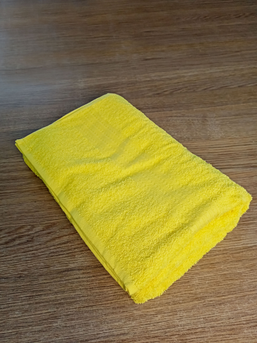 Полотенце махровое  лимонный