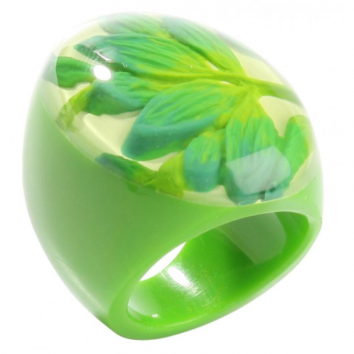 Кольцо Goblain Зеленый