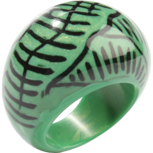 Кольцо Urban Beads Зеленый
