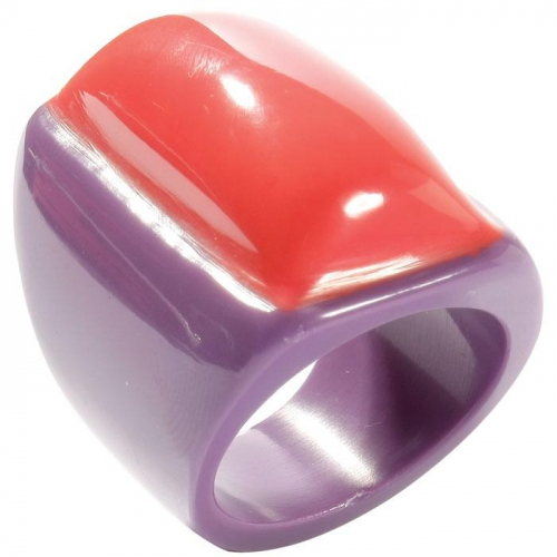 Кольцо Twist Фиолетовый