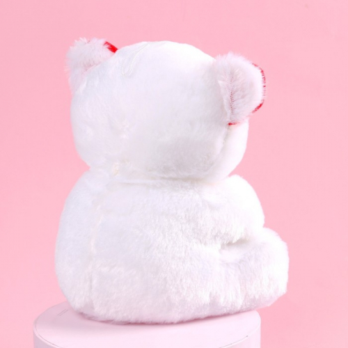 Мягкая игрушка «Ты моё счастье», мишка,, 17 см., с сердечком, МИКС