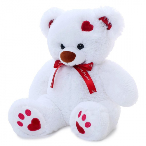 Мягкая игрушка «Медведь Кельвин» белый, 50 см