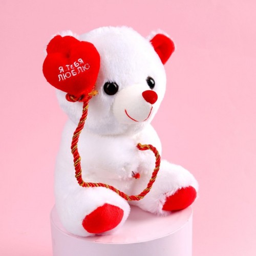 Мягкая игрушка «Я тебя люблю», мишка, 18 см