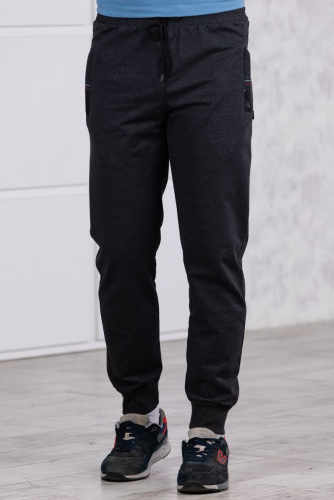 брюки спортивные 3.MM141B-серый-тёмный