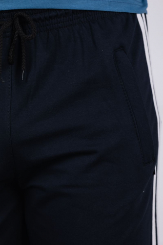 брюки спортивные 3.MM155A-синий-тёмный
