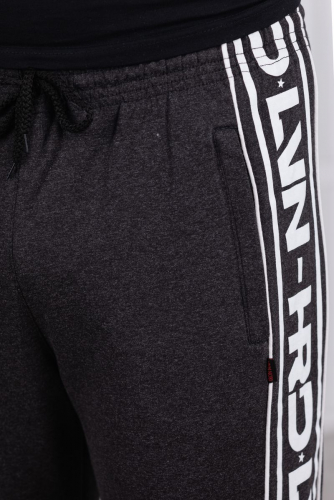брюки спортивные 3.MM154B-серый-тёмный