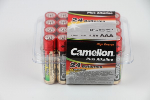 Э/п CAMELION LR03 БОКС 24, Plus Alkaline / 144;576 / ТОЛЬКО 24