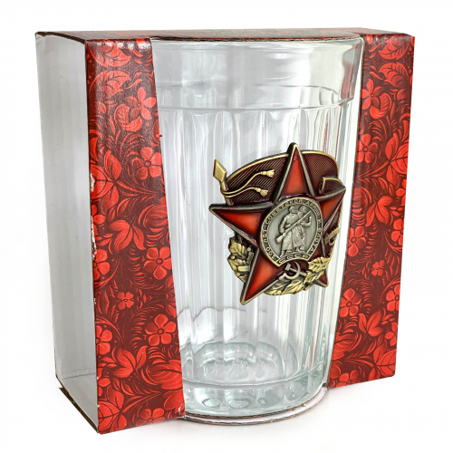 Граненый стакан «100 лет Красной Армии» – подарочная серия к Юбилею несокрушимой и легендарной №99