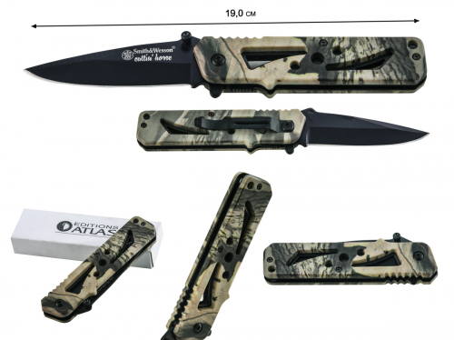 Недорогой нож Smith & Wesson Cuttin Horse CH0029 Pocket Knife - Фабричный оригинал без наценок! Но хватит не всем. Успей купить крутой нож дешево! №253 *