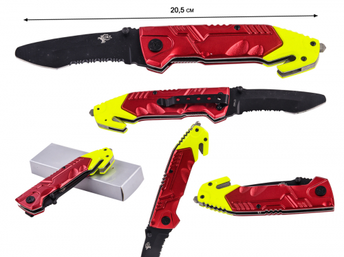 Спасательный нож со стеклобоем Colt Rescue Linerlock CT492 (США) (Полный функционал для сотрудников МЧС и каждому человеку в машину и для ежедневного ношения. Последняя фабричная поставка. Только в нашем магазине!)№375 *
