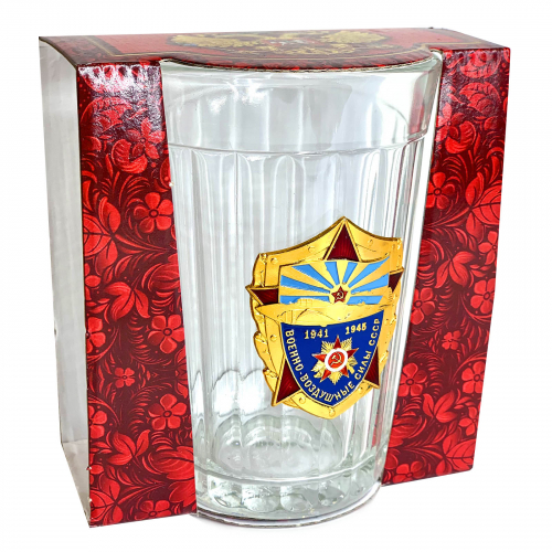 Граненый стакан «ВВС СССР» – вариант элитного/vip-подарка для мужчины