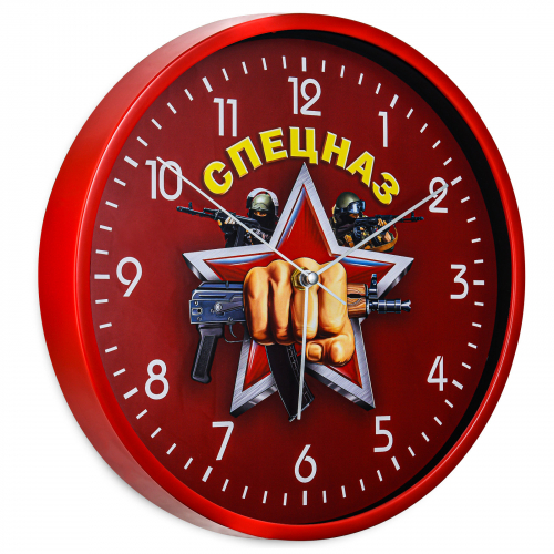 Подарочные настенные часы с символикой Спецназа №91
