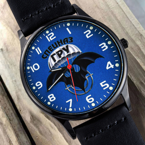 Командирские часы с символикой Спецназа ГРУ №135