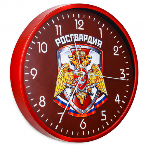 Настенные часы с эмблемой Росгвардии №94