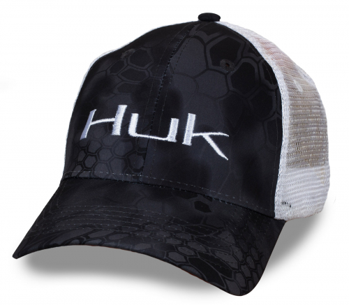 Летняя мужская кепка HUK - дополнительный комфорт обеспечивают плоские швы и вентиляционная сетка. В жару оценишь! №428 ОСТАТКИ СЛАДКИ!!!!