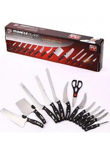 НАБОР НОЖЕЙ MIRACLE BLADE WORLD CLASS 13 piece knife set