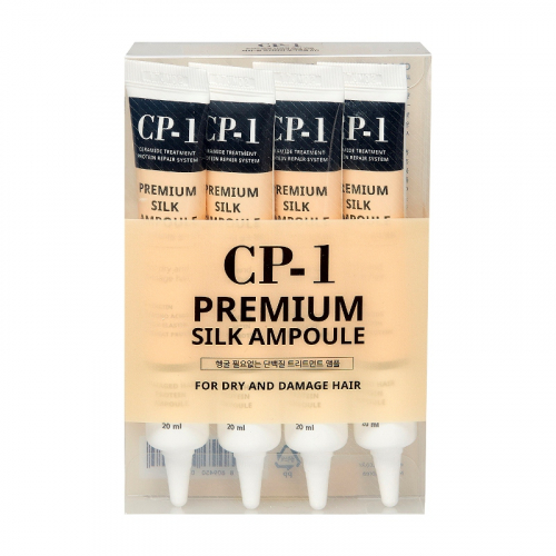CP-1 Premium Silk Ampoule / Набор Несмываемая сыворотка для волос с протеинами шелка, 4*20мл