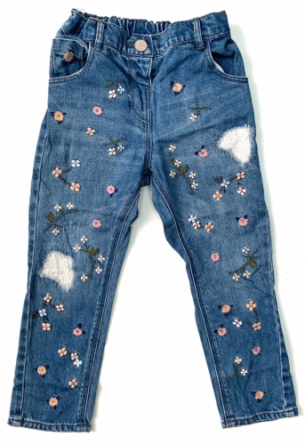 Модные джинсы для маленьких красавиц №512