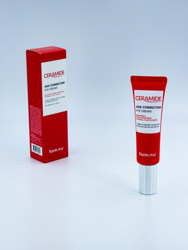 FARMSTAY - КРЕМ ДЛЯ ВЕК И ГЛАЗ С КЕРАМИДАМИ CERAMIDE AGE CORRECTOR EYE CREAM, 50 ML