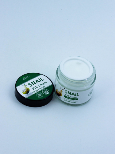 EKEL - КРЕМ ДЛЯ КОЖИ ВОКРУГ ГЛАЗ С МУЦИНОМ УЛИТКИ ЛЕГКИЙ SNAIL EYE CREAM, 70 ML