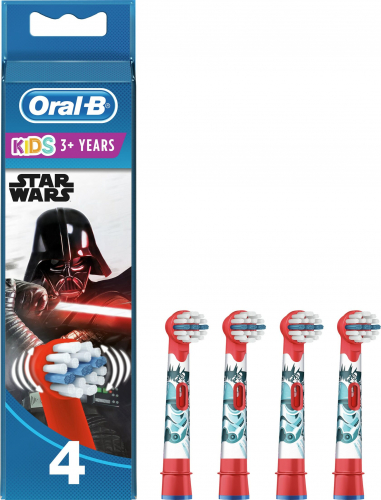 Насадки для ДЕТСКИХ электрических зубных щеток Oral-B Stages Kids Звездные Войны Star Wars (4 шт) (для мальчиков)