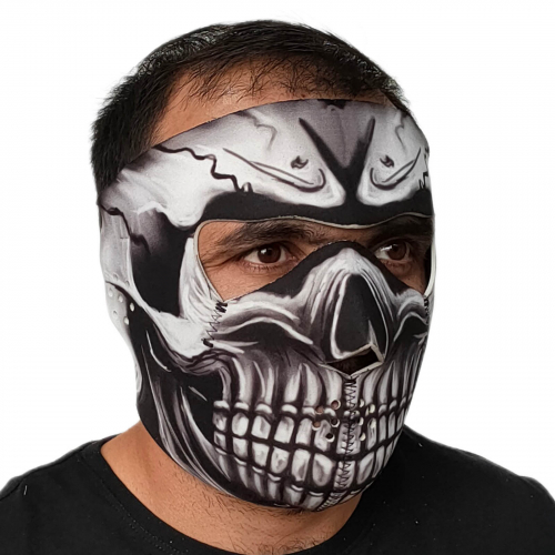 Защитная маска Wild Wear Skeleton из неопрена - сочный экстремальный внешний вид, удобство в повседневном использовании, защиту от ветра, пыли и дождя при занятиях активными видами спорта и отдыха №27