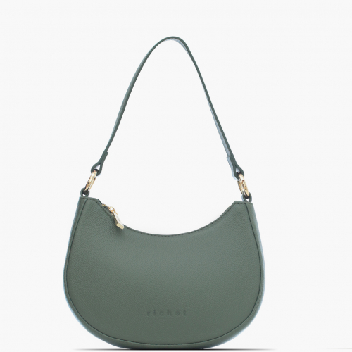 Сумка: Женская кожаная сумка Richet 2994LG 342 Зеленый