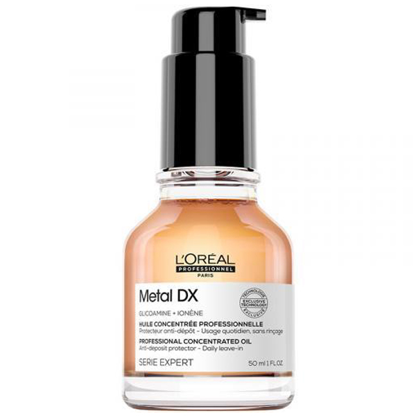 LOREAL Масло-концентрат для сохранения цвета волос Metal Detox Oil, 50 мл