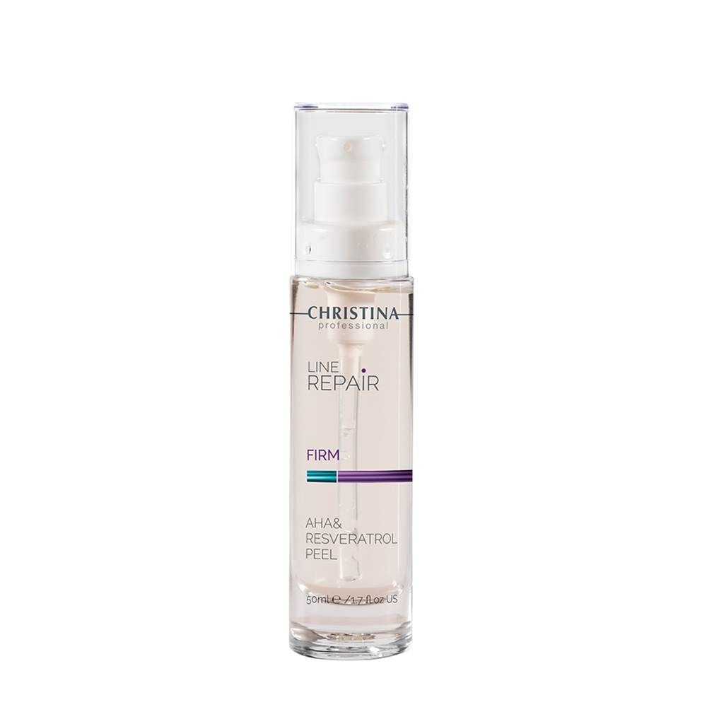 CHRISTINA Пилинг кислотный с ресвератролом / Line Repair Firm Aha & Resveratrol Peel 50 мл