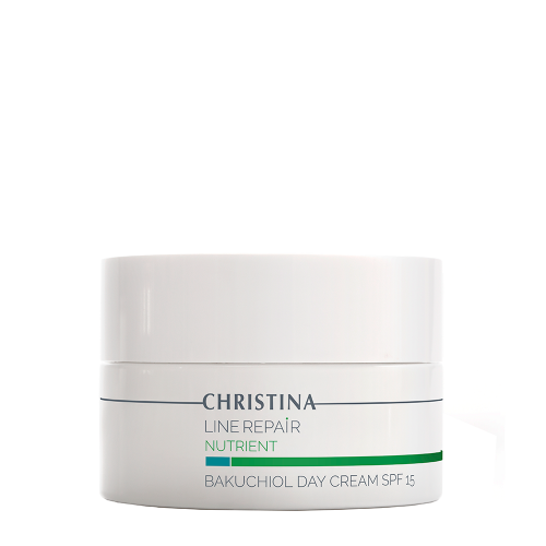 CHRISTINA Крем дневной с бакучиолом SPF15 / Line Repair Nutrient Bakuchiol Day Cream SPF15 50 мл
