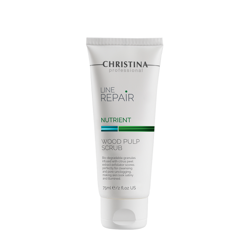 CHRISTINA Скраб с частицами коры цитрусовых для лица / Line Repair Nutrient Wood Pulp Scrub 75 мл