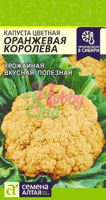 Капуста Оранжевая Королева Цветная (0,3 гр) Семена Алтая