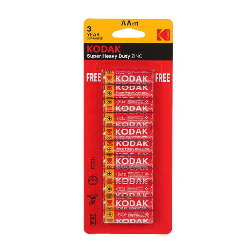 Батарейка Kodak R06 AA BL11 (11/264)