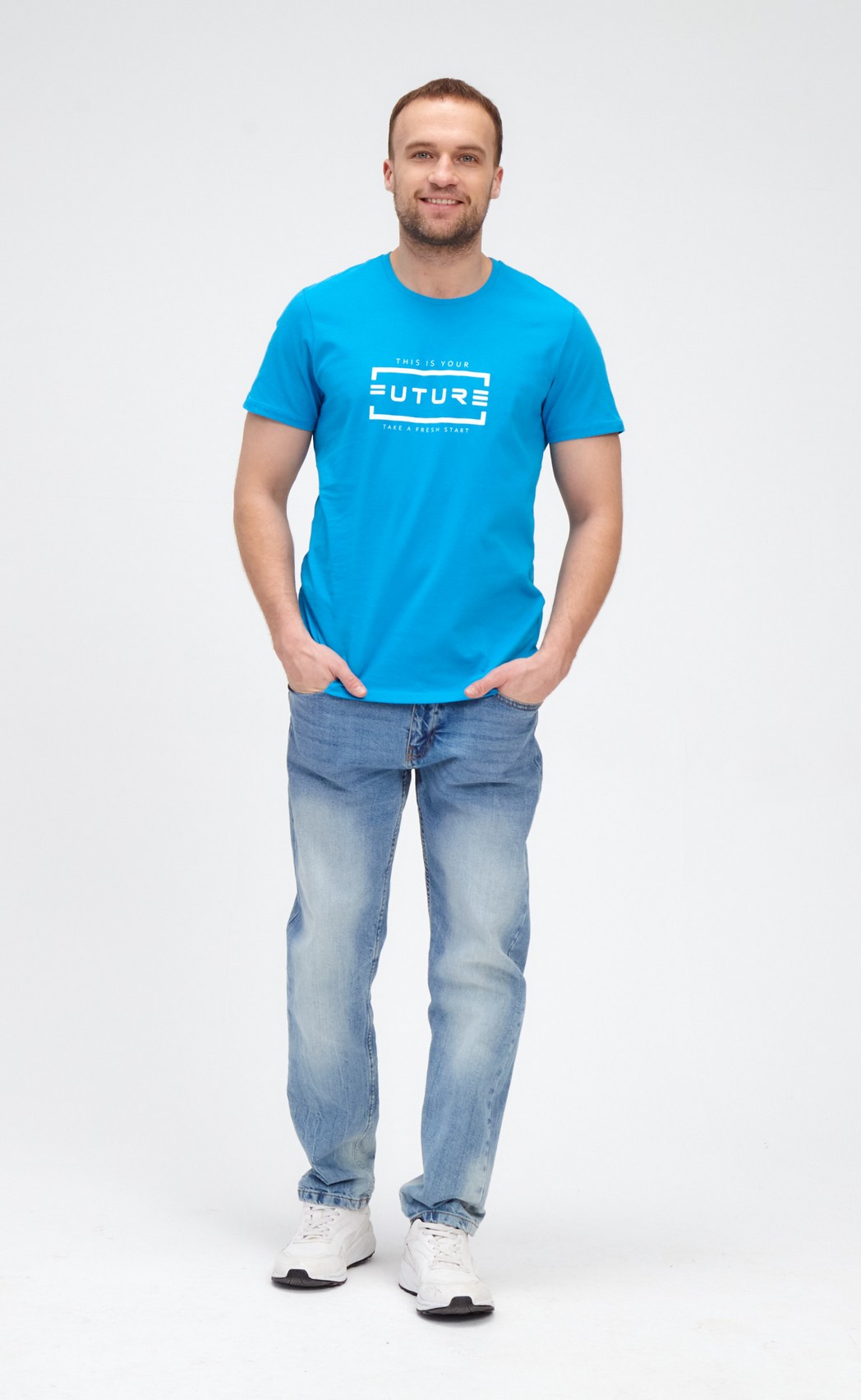 Футболка F311-06-726 turquoise Fine Joyce 2147257603