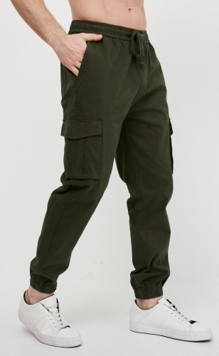 Брюки муж. XY515. military green Fine Joyce 1660291473