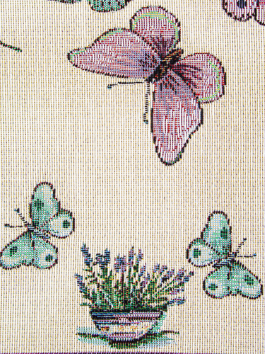 Лаванда бабочки Салфетка 44х140 см 0402