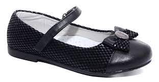 Туфли для девочек B-0798-A, черный