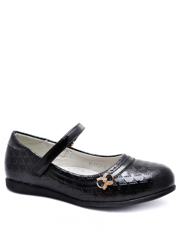 Туфли для девочек B-1426-B, черный