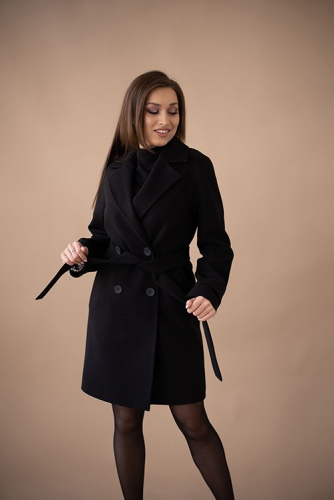 Пальто женское демисезонное 22970 (черный)