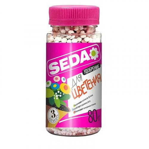 Удобрение Для цветения SEDA 80 г (16шт/кор)