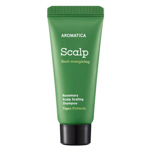 Шампунь для волос бессульфатный укрепляющий с розмарином (M) Rosemary Scalp Scaling Shampoo, AROMATICA, 30 мл