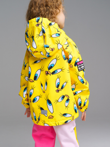  2111 р  3836 р   Куртка текстильная с полиуретановым покрытием для девочек (ветровка)