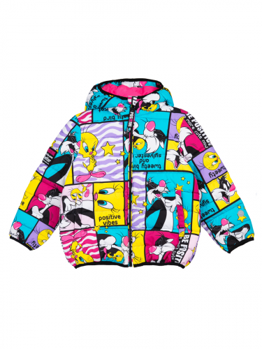  3302 р  3949 р     Куртка текстильная с полиуретановым покрытием для девочек